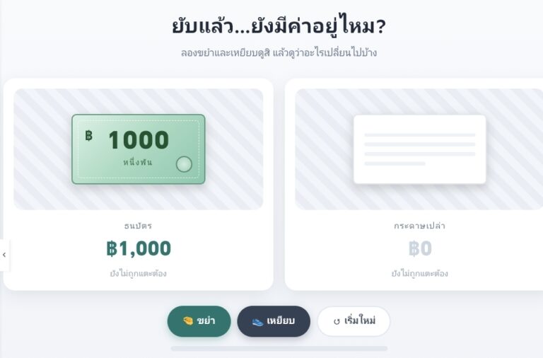 ยับแล้วยังมีค่าอยู่ไหม บทเรียนสร้างคุณค่าในตัวเองออนไลน์